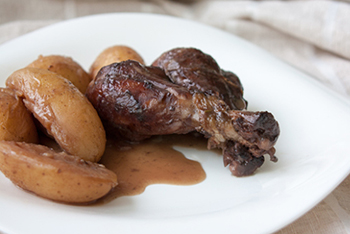 אורה קורן עוף ביין אדום