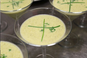 מרק קרם זוקיני