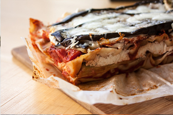 לזניה חצילים וריקוטה