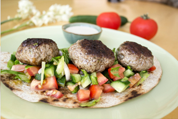 קבב על טורטיה