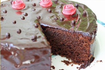 עוגת שוקולד חגיגית