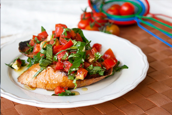 ברוסקטה – עגבניות, או חציל?