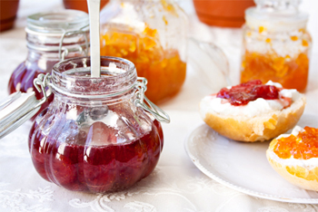 ריבות: ריבת תפוז סיני, ריבת תותים