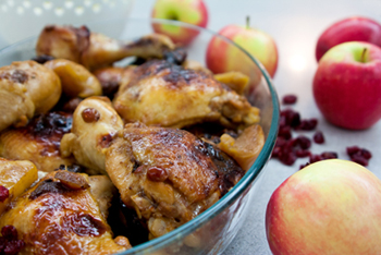 עוף בפירות מיובשים – לא רק בטו בשבט