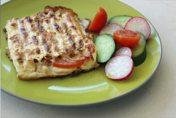 טוסט מצה עסיסי