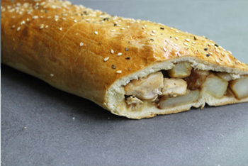 מאפה עוף וצ'יפס