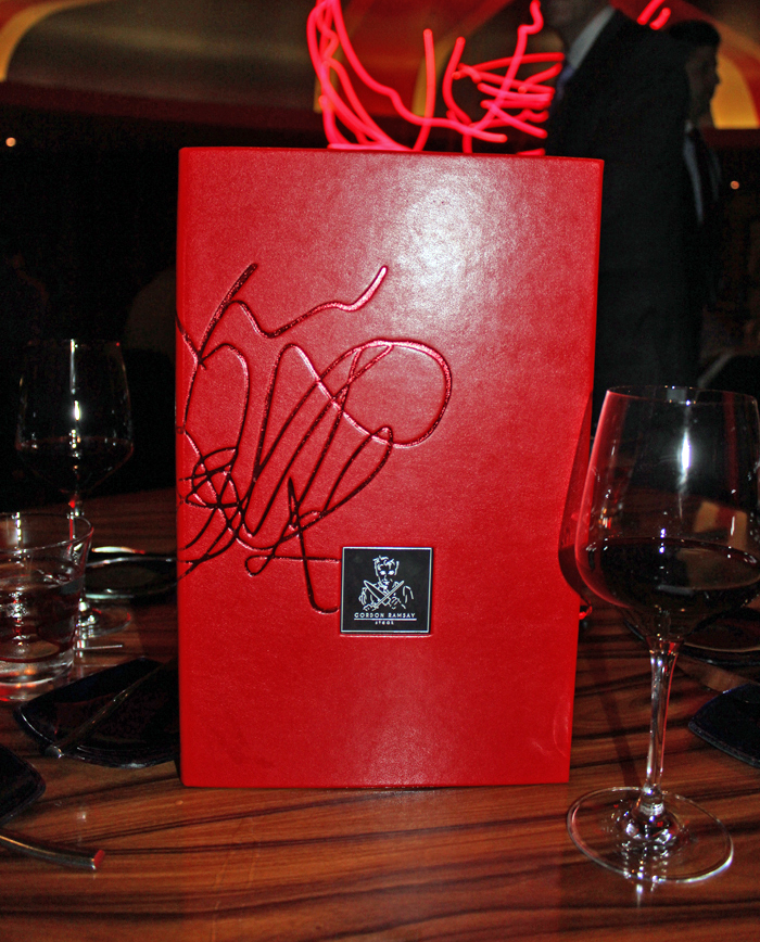 התפריט של גורדון רמזי, לאס וגאס