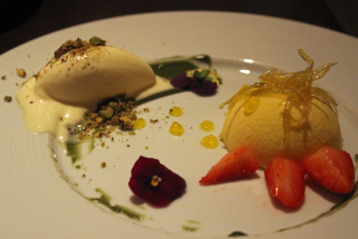 גלידת קרם לימון