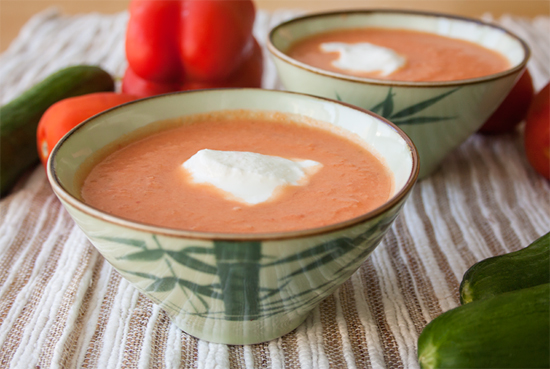 גספאצ'ו חלבי